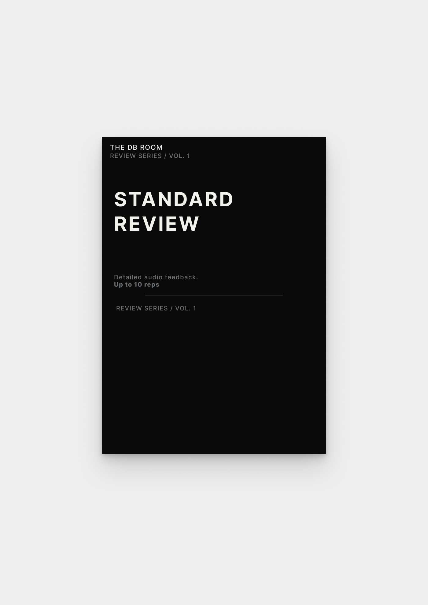 Standard Review